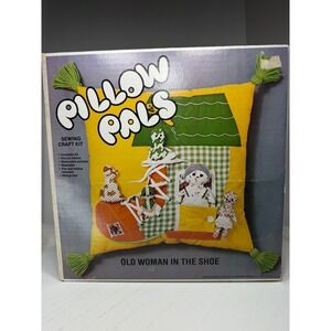 Pillow Pals Old Woman in the Shoe Sewing Craft Kit Vera Klein Vintage 1970s